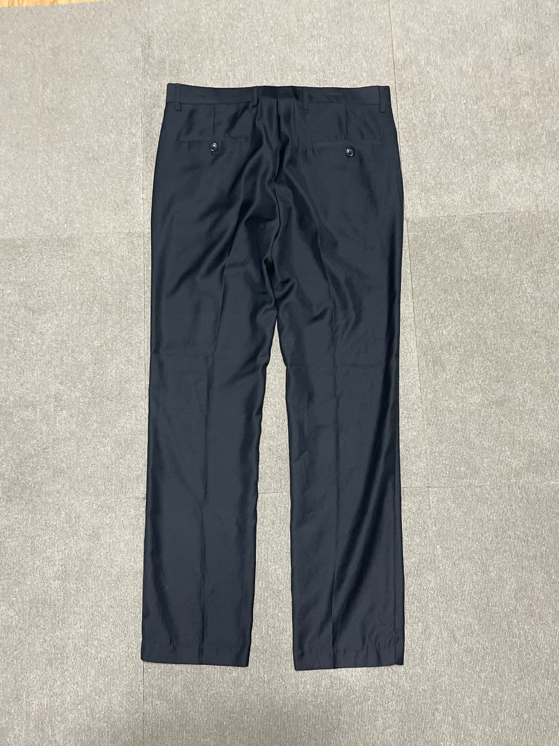 wool tapered fit classic slacks J02423 상품이미지6