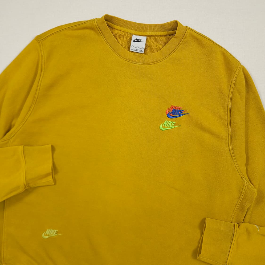 2XL(110) 나이키 퓨추라 롱슬리브 머스타드 상품이미지1