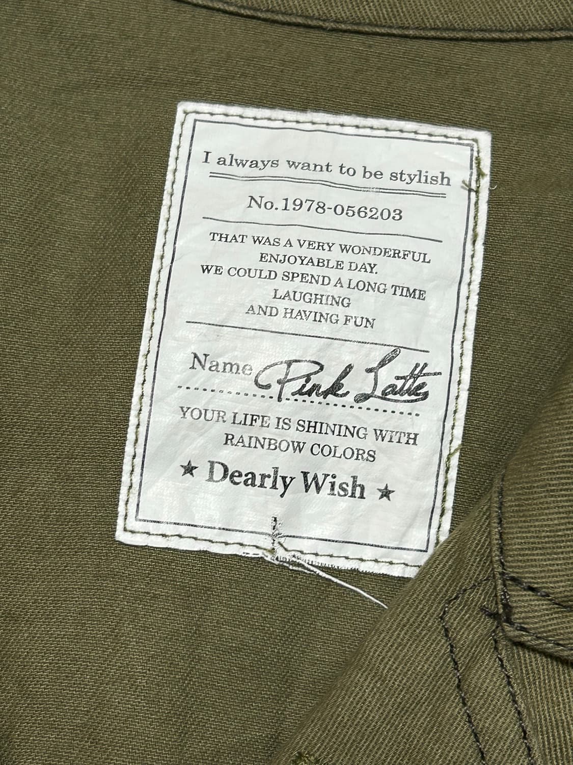 pinklatte y2k cotton jacket 상품이미지3