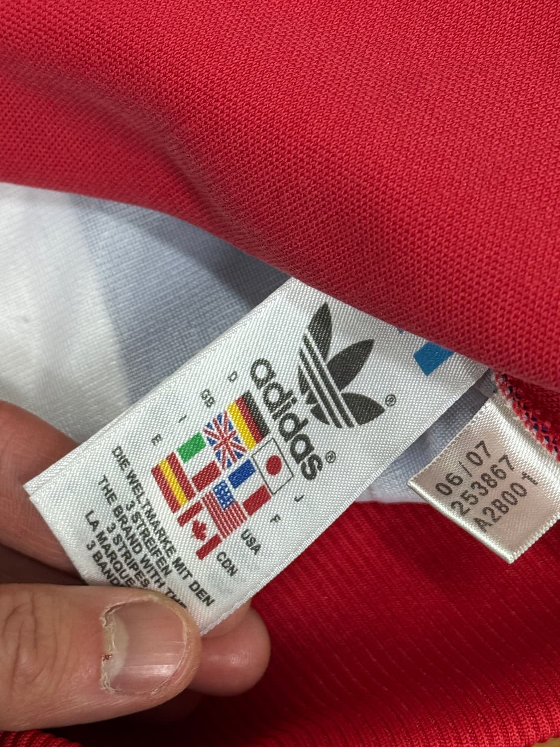 아디다스 쿠바 트랙탑 져지 사이즈100 매우깨끗 상품이미지5