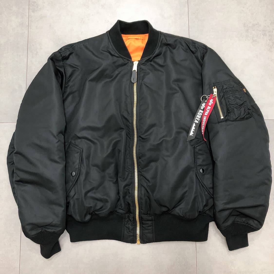 알파인더스트리 ma-1 마원 항공점퍼 파일럿 자켓 3XL 상품이미지1