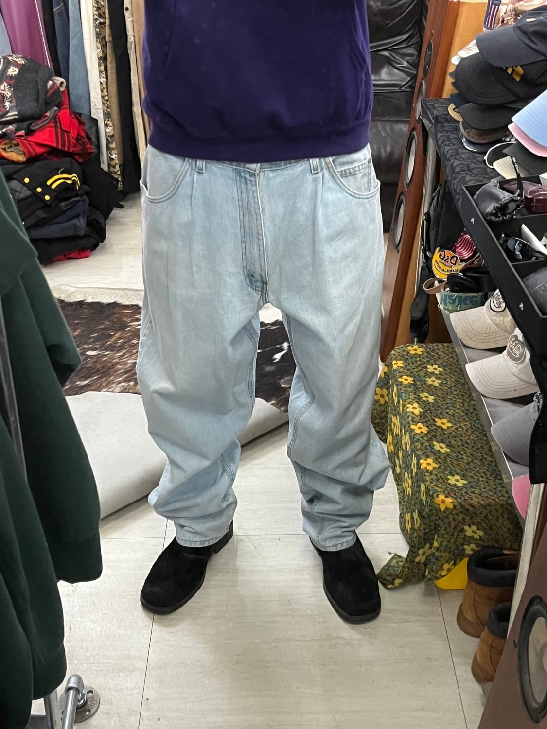 90s USA LEVIS SILVER TAB BAGGY 상품이미지2