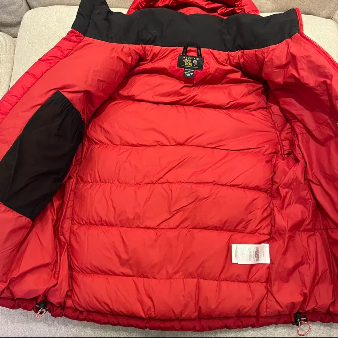 마운틴하드웨어 구스다운 패딩 S 상품이미지3