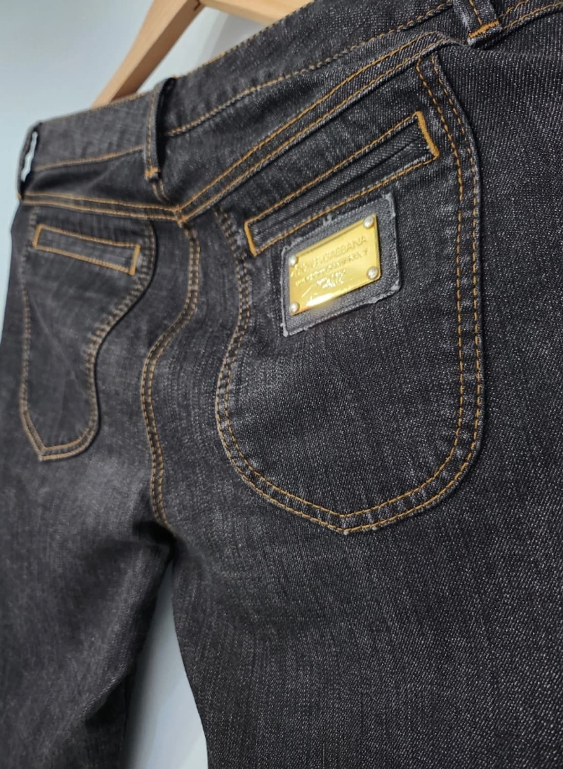 돌체앤가바나 블랙 데님 팬츠 44 청바지 상품이미지5