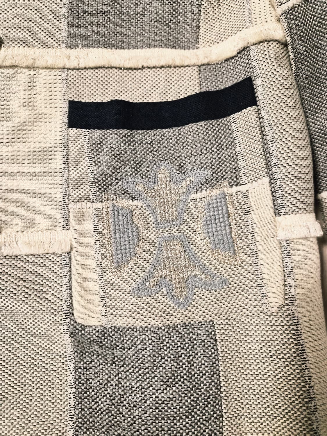 듀엘(DEWL) 트위드 롱 자켓 (55사이즈) 상품이미지4