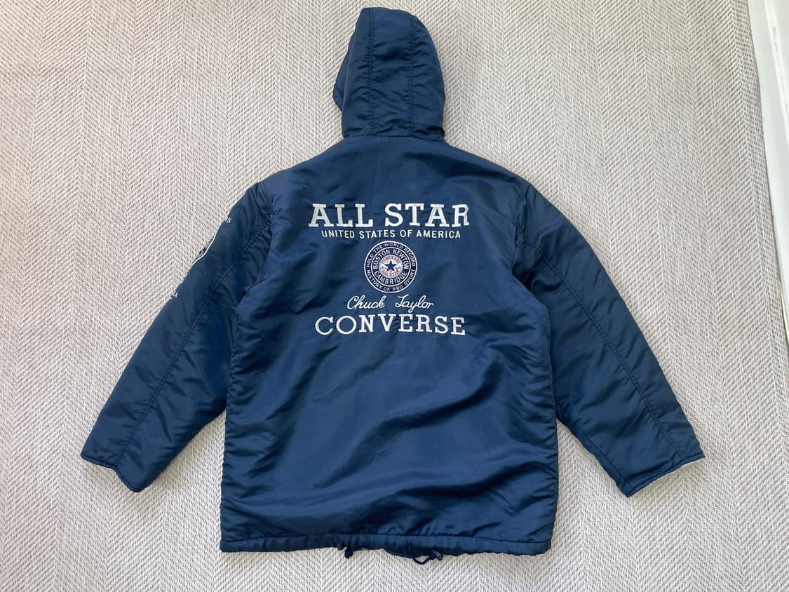 컨버스 올스타 나일론 안감 쉐르파 자켓  J04025 상품이미지1