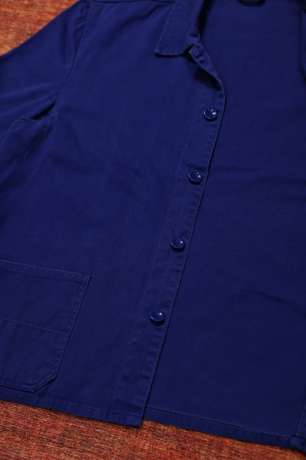 빈티지 워크자켓 블루 판매 상품이미지8