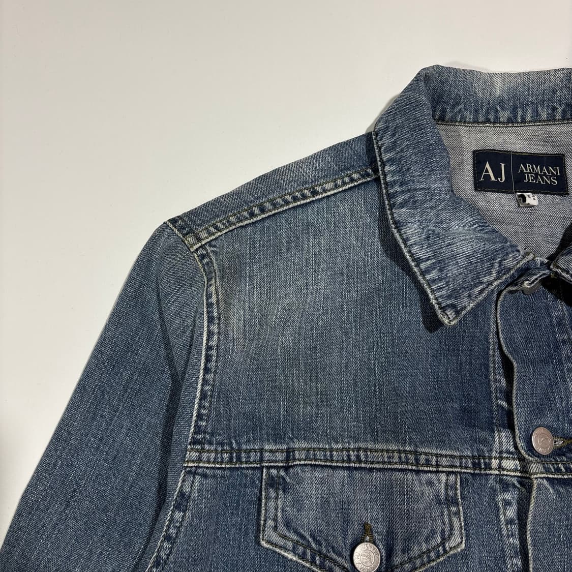 아르마니진스 데님 청자켓 상품이미지5