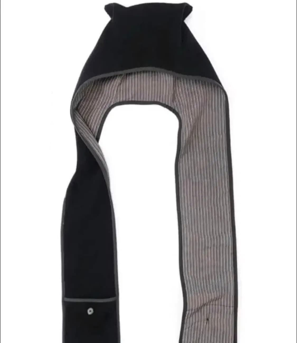 샵페어리 후드 머플러 블랙 상품이미지1