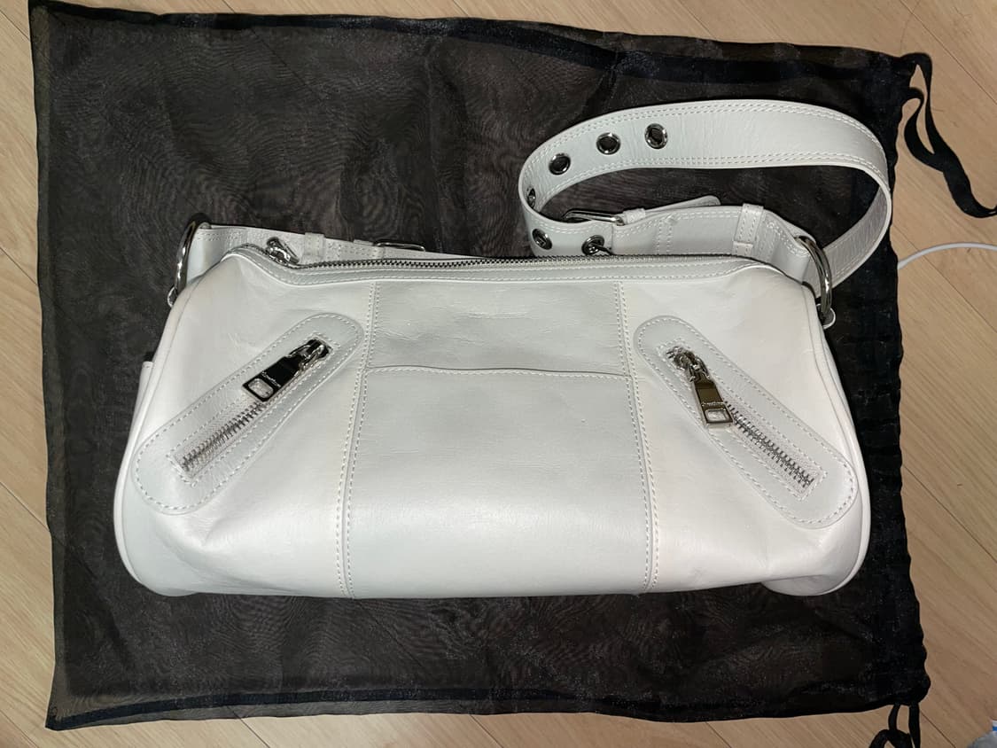 쓰리타임즈 crinkle vegan leather bag 상품이미지5