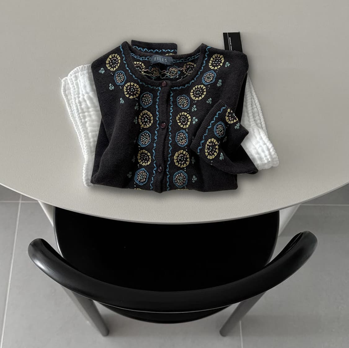 Embroidery Cardigan ❉ 상품이미지1