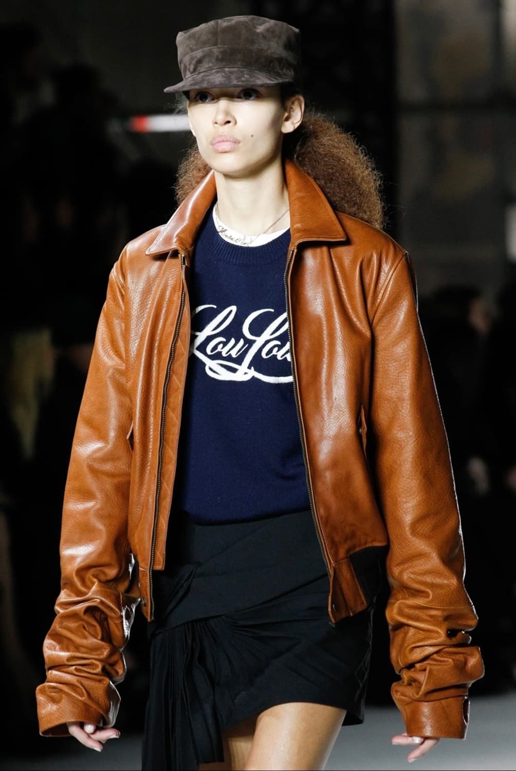 생로랑 가죽자켓 상품이미지1