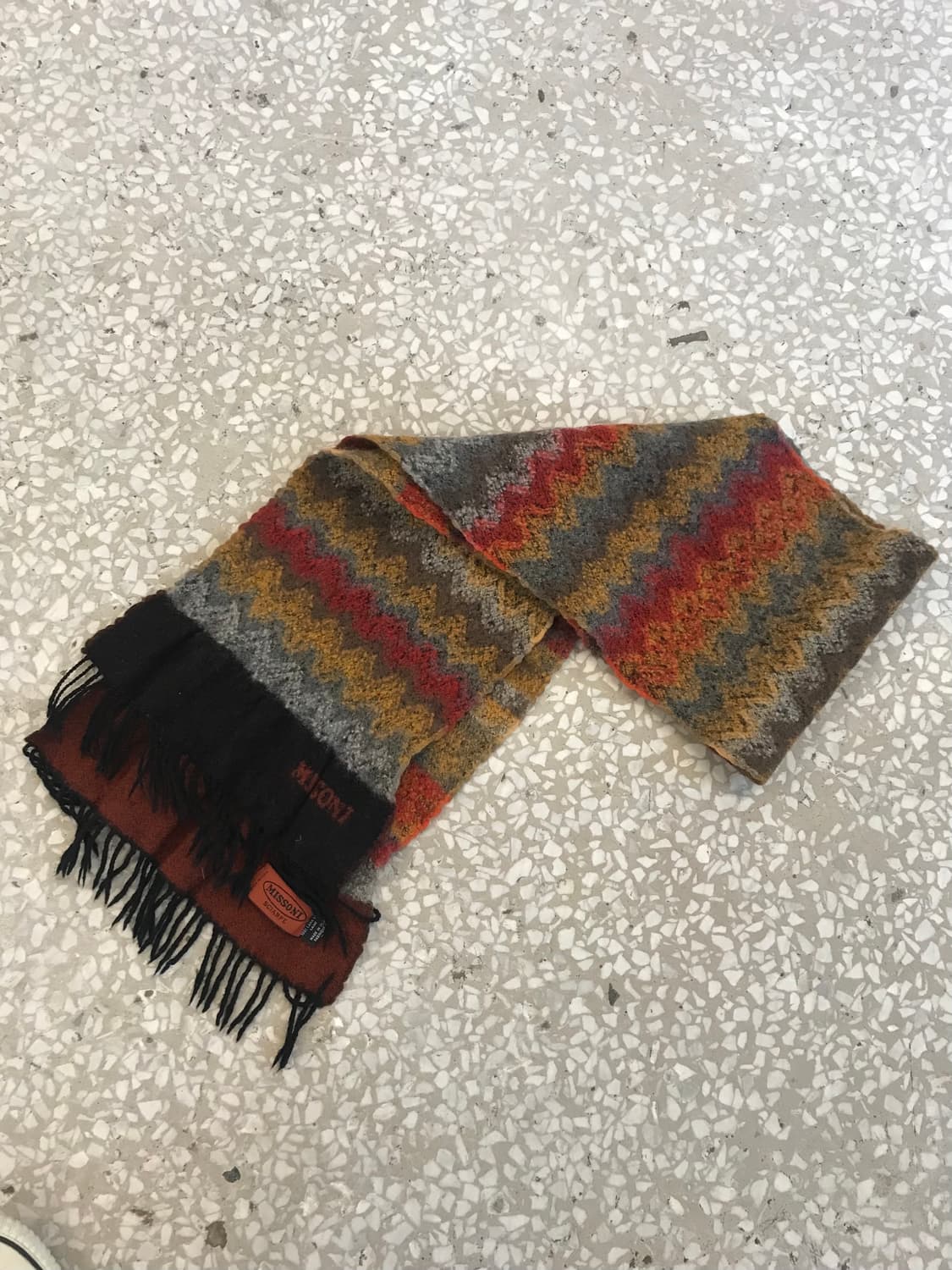 MISSONI Zigzag Mohair Blend Scarf  상품이미지3