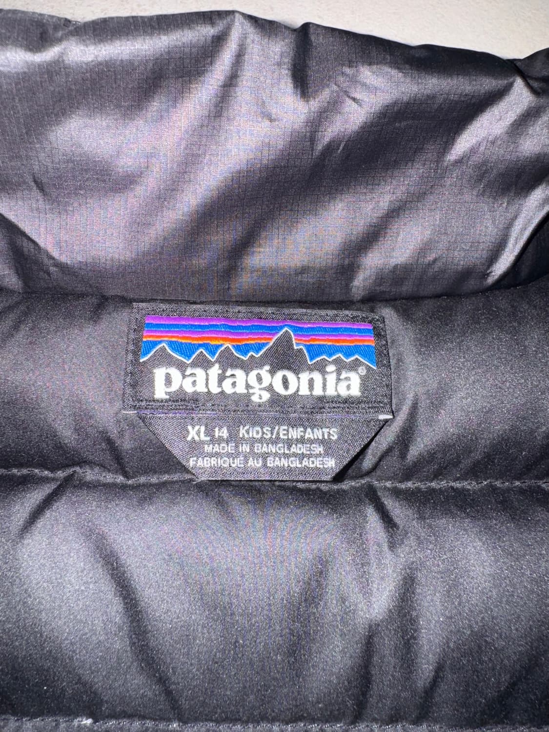 파타고니아 키즈 다운스웨터xl(여성가능) 상품이미지3