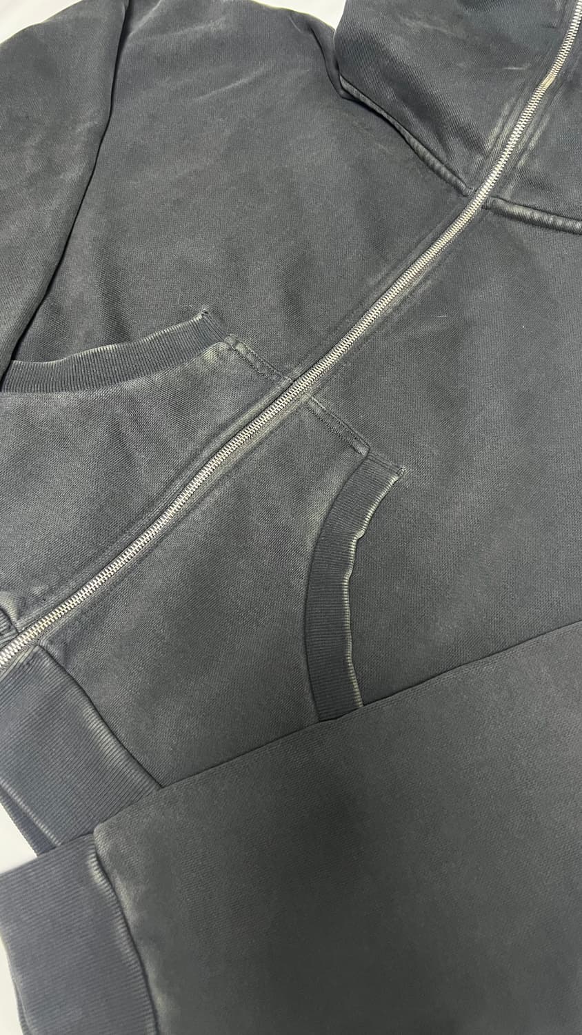 entire studios full zip washed black M 상품이미지2