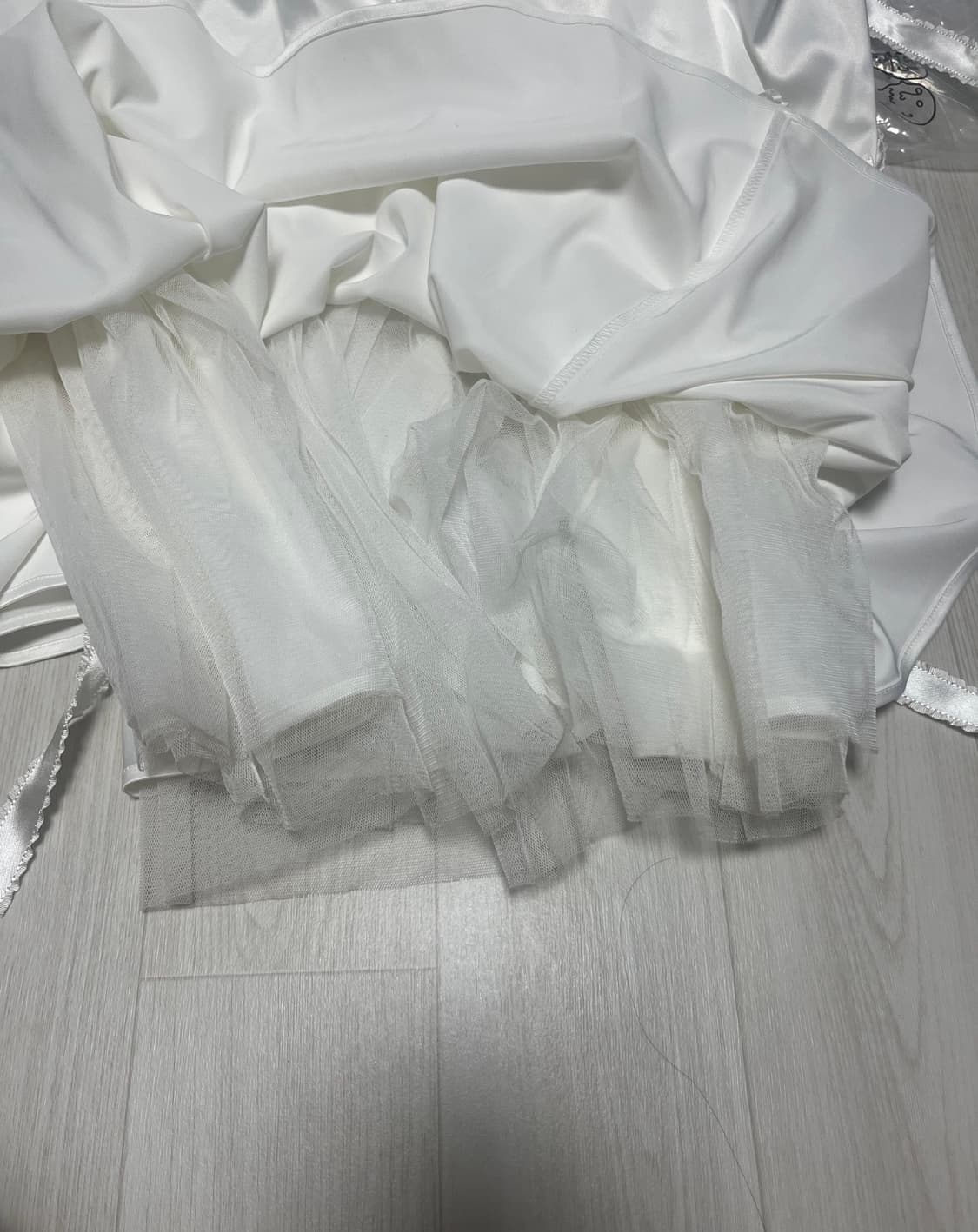 가니송 브라이덜 보우보우 드레스 상품이미지7