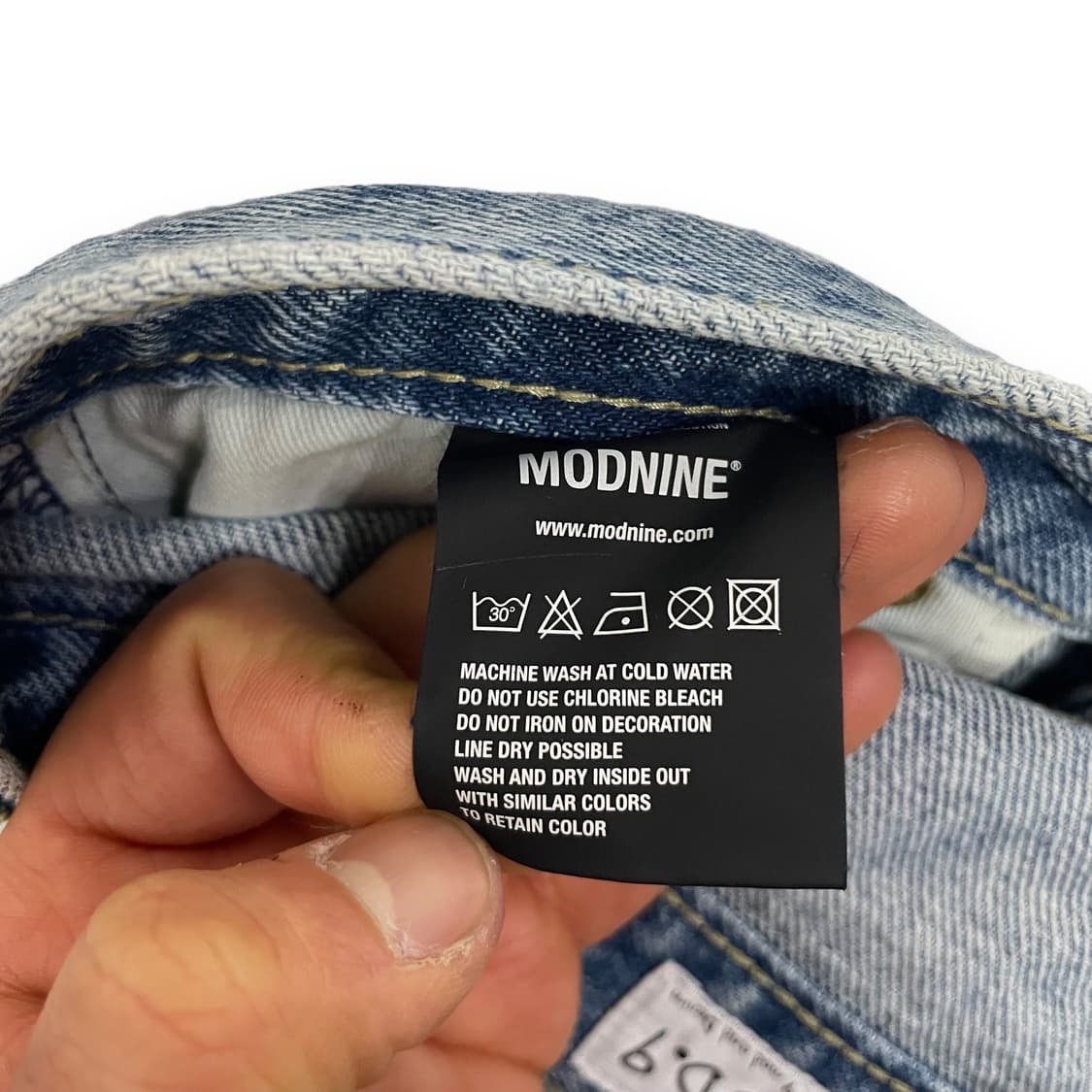  모드나인 데님팬츠 상품이미지7