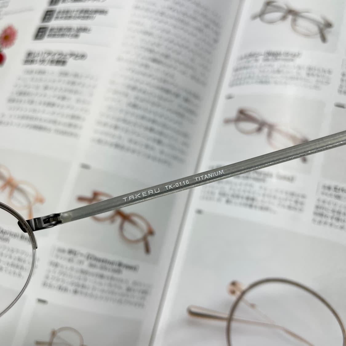TAKERU 타케루 일본 제작 반무테 안경 상품이미지6