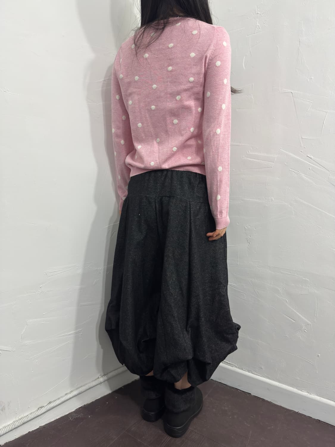 talbots pink dot cardigan 상품이미지4