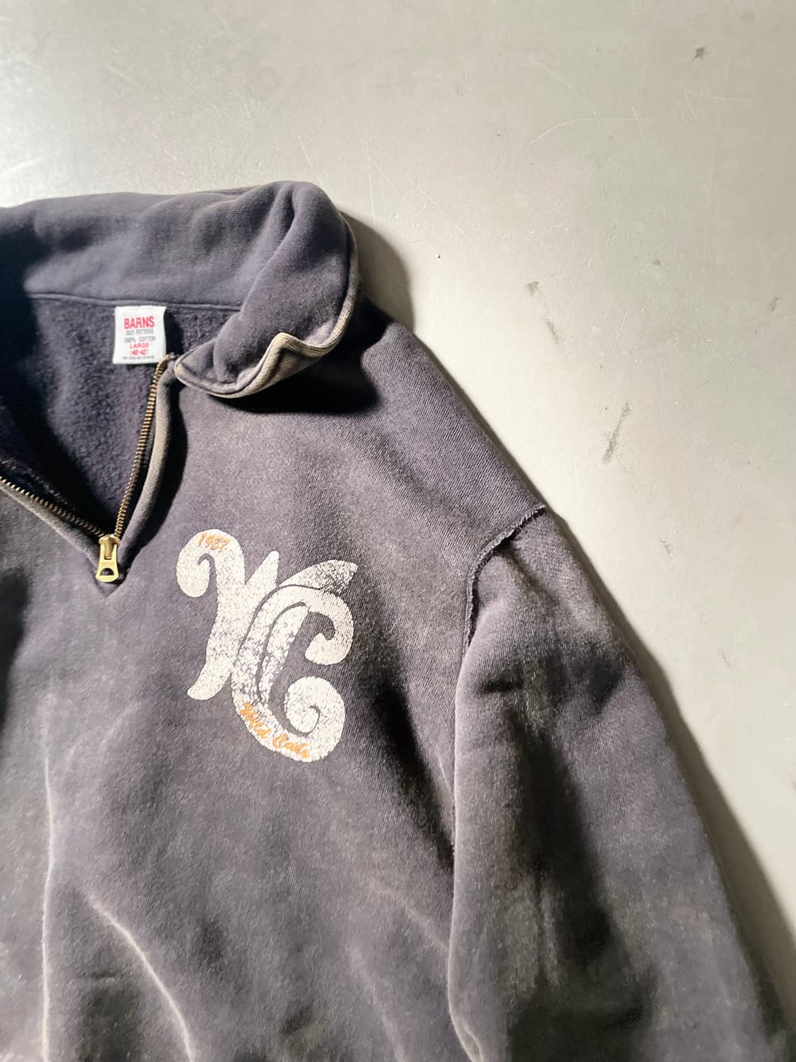 Barns Outfitters Half Zip Sweatshirt 상품이미지3