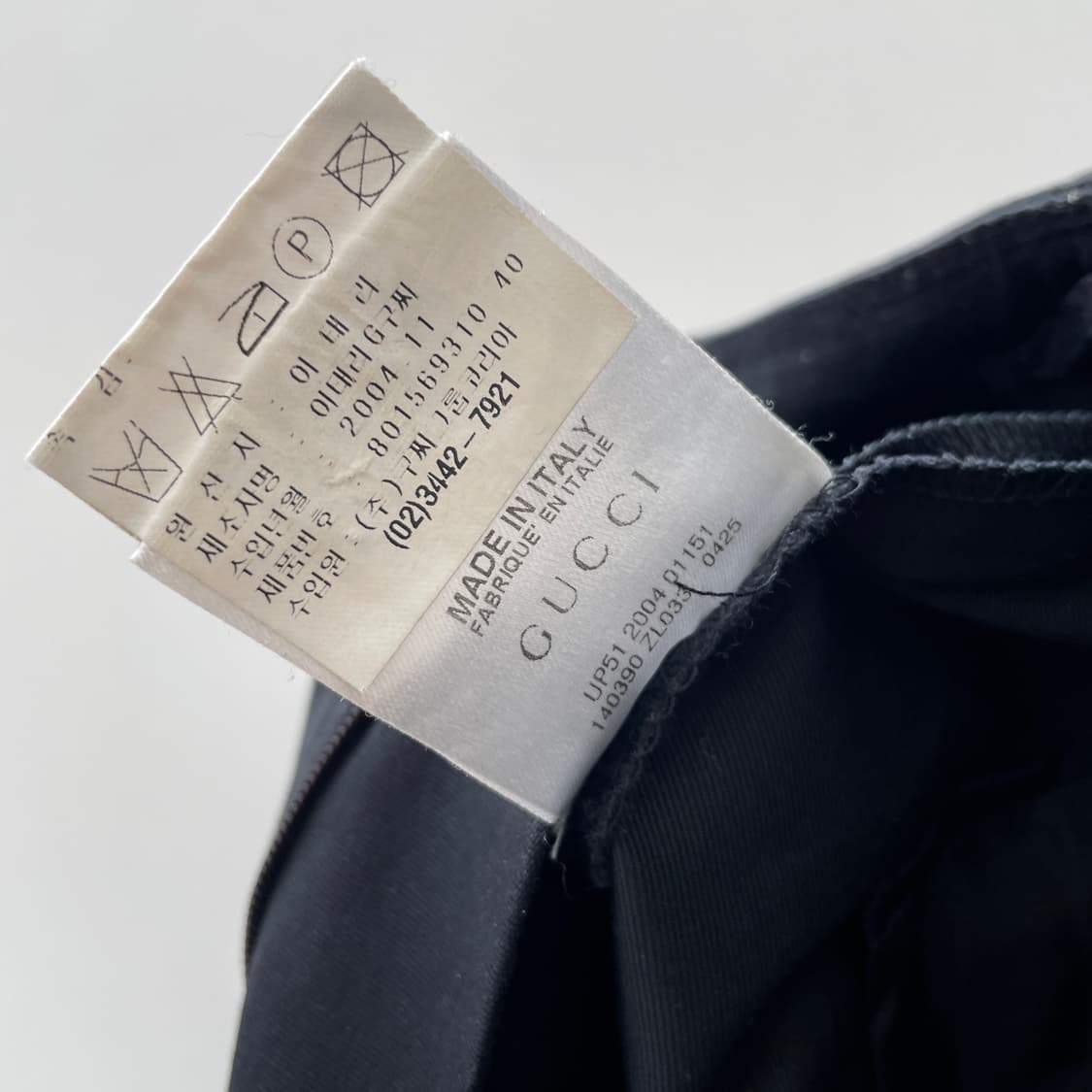 구찌 톰포드 04s 뱀부 버클 블랙 쇼츠 상품이미지7