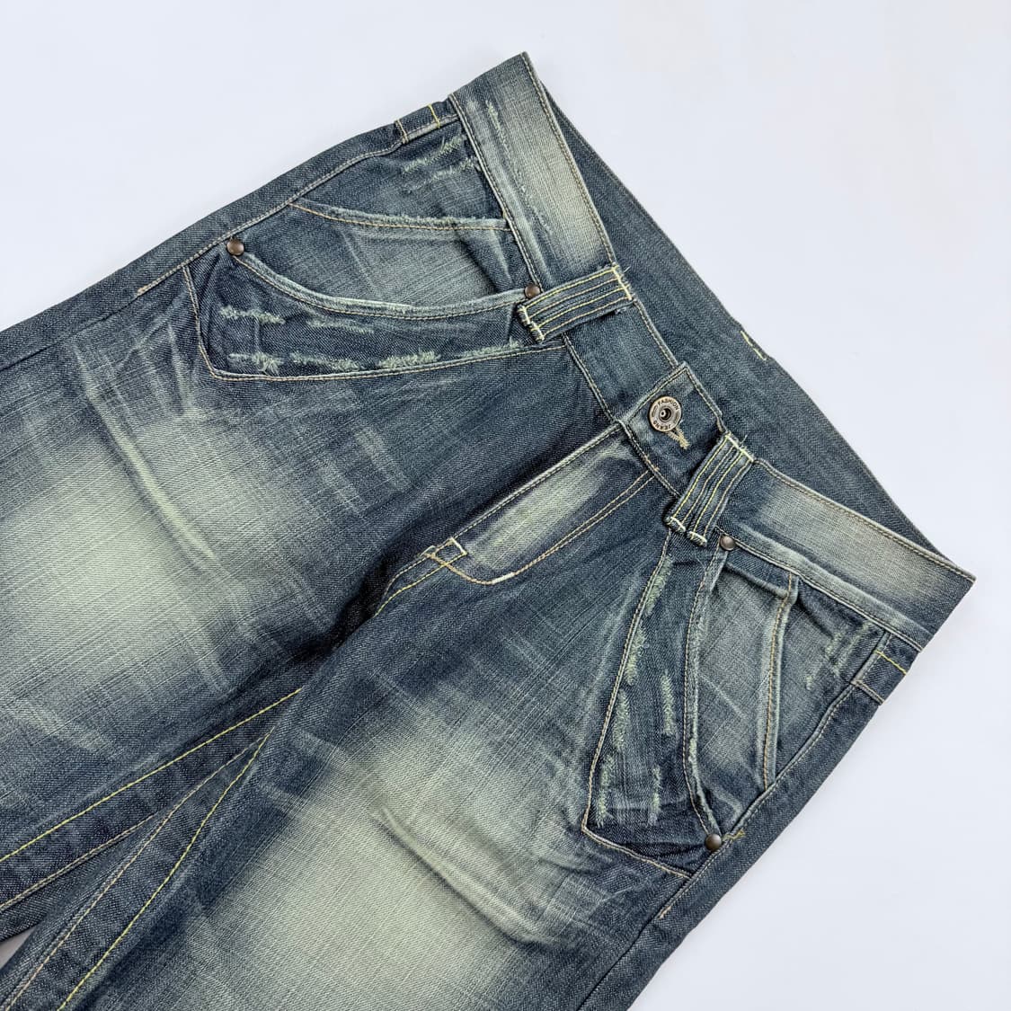 코니커니진스 빈티지 워싱 데님 팬츠 상품이미지3