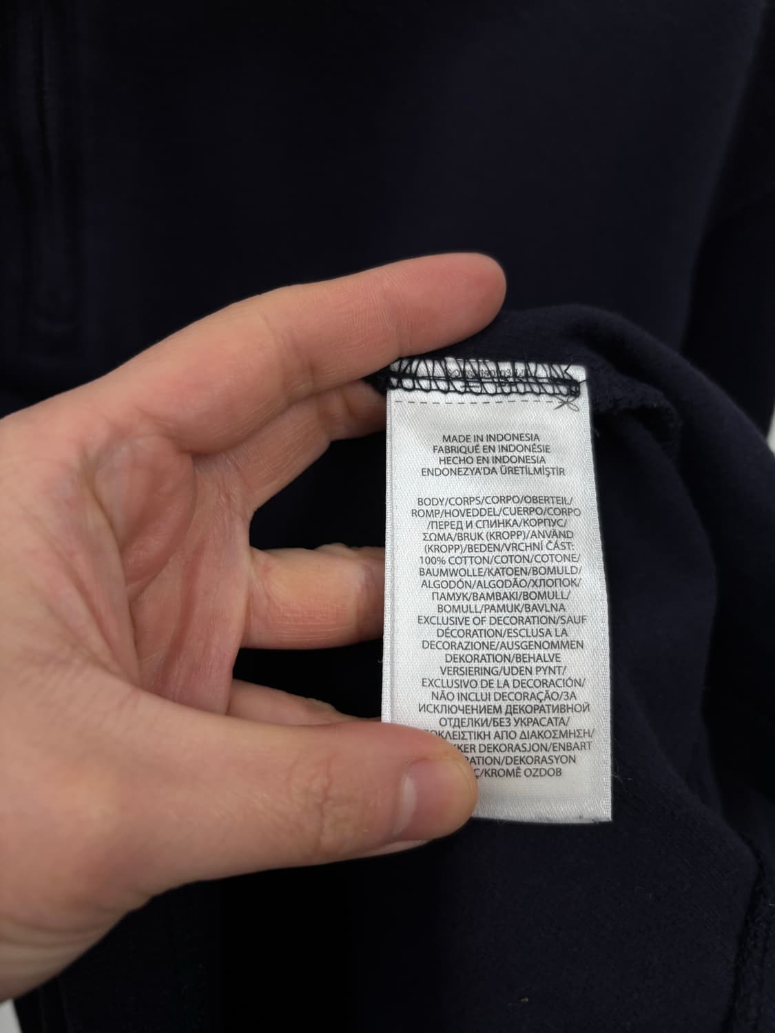 폴로랄프로렌 반집업 울니트 상품이미지6