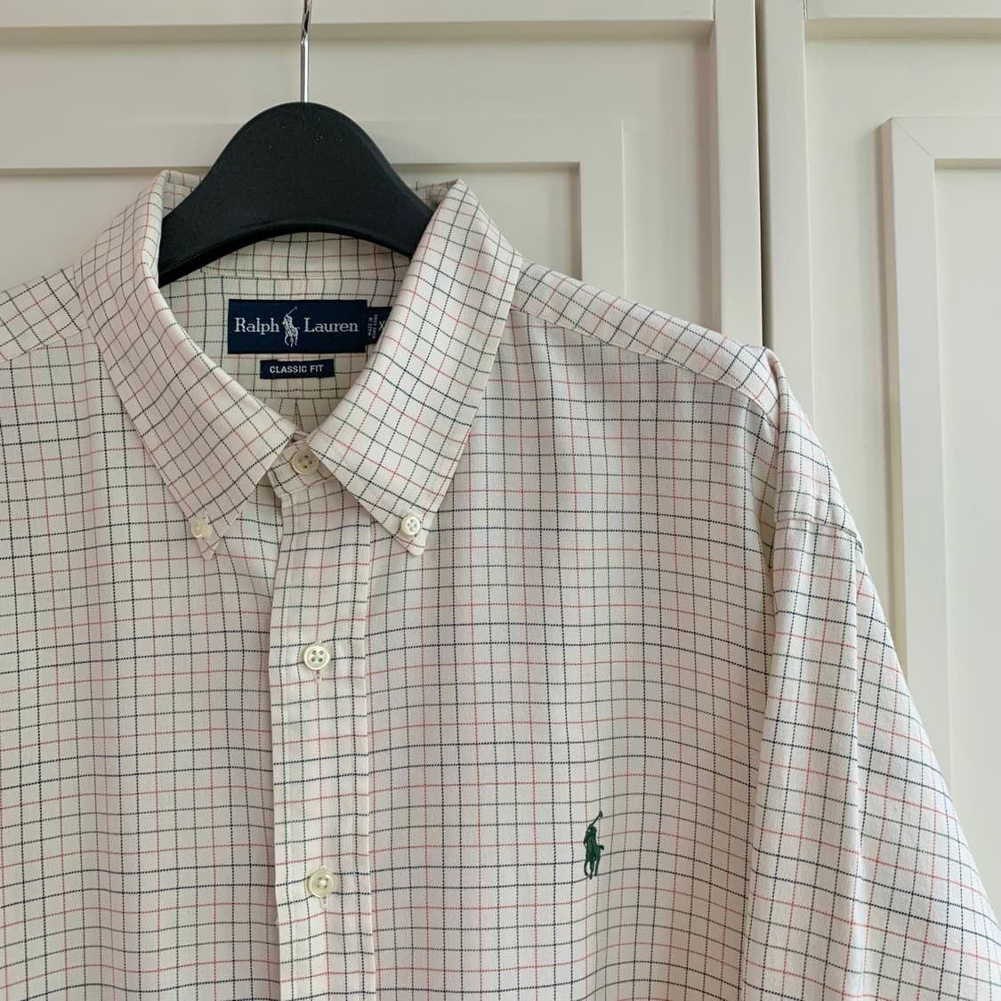  [4XL]폴로 베이지 체크 셔츠 상품이미지3