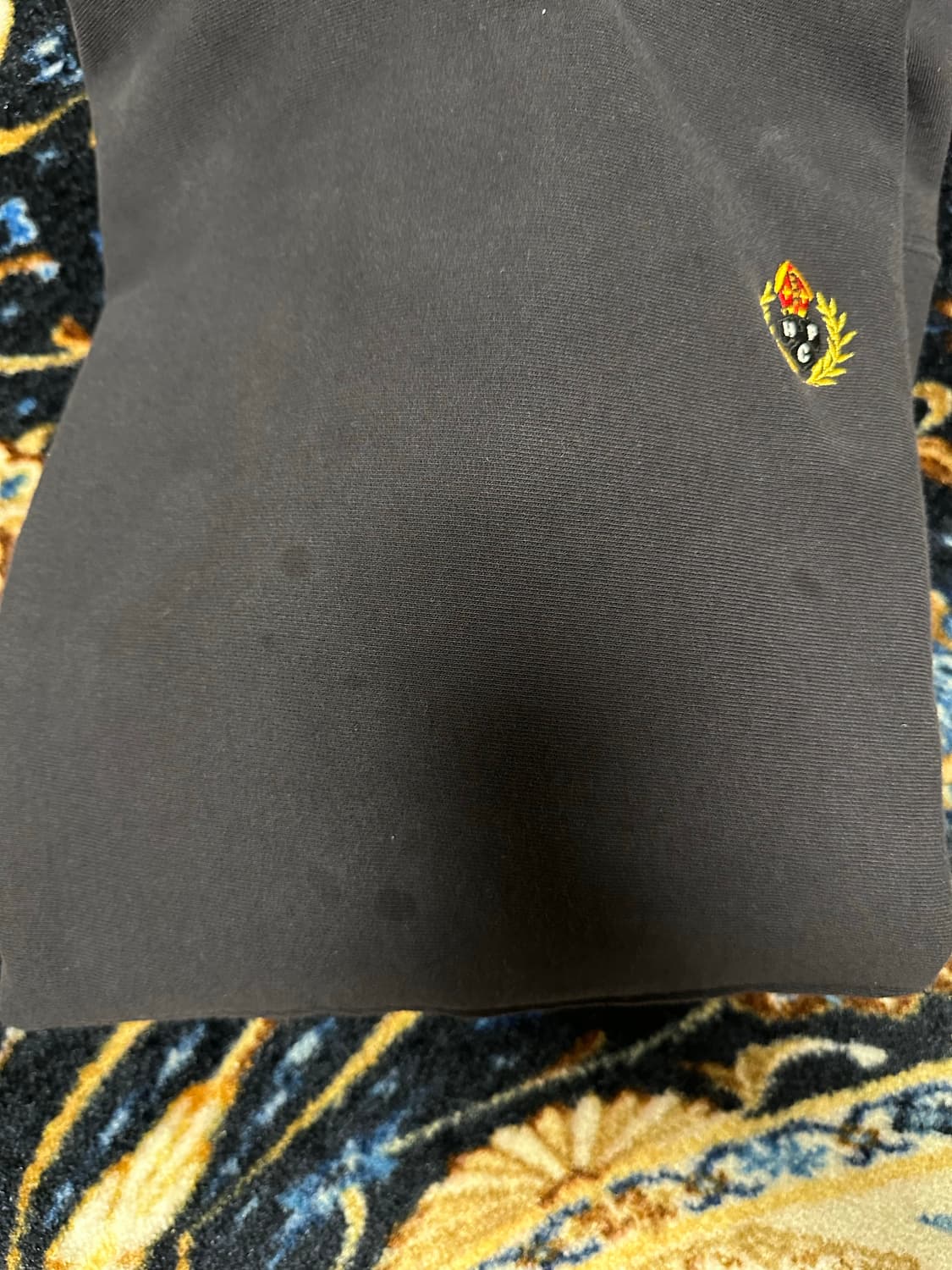 헤리티지플로스 후드 m 차콜 상품이미지3