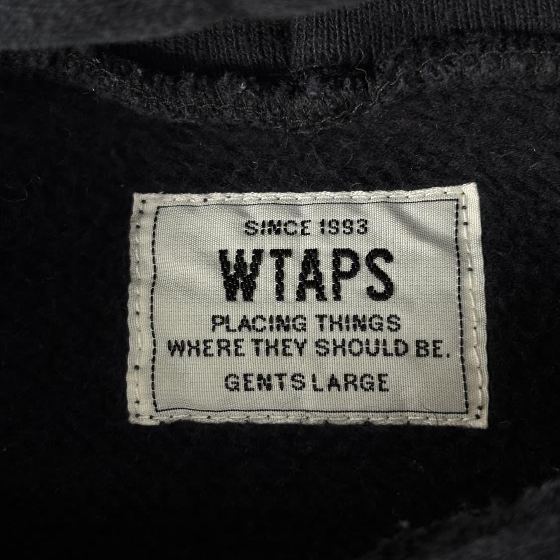 WTAPS 더블탭스 크로스본 후드티 상품이미지6