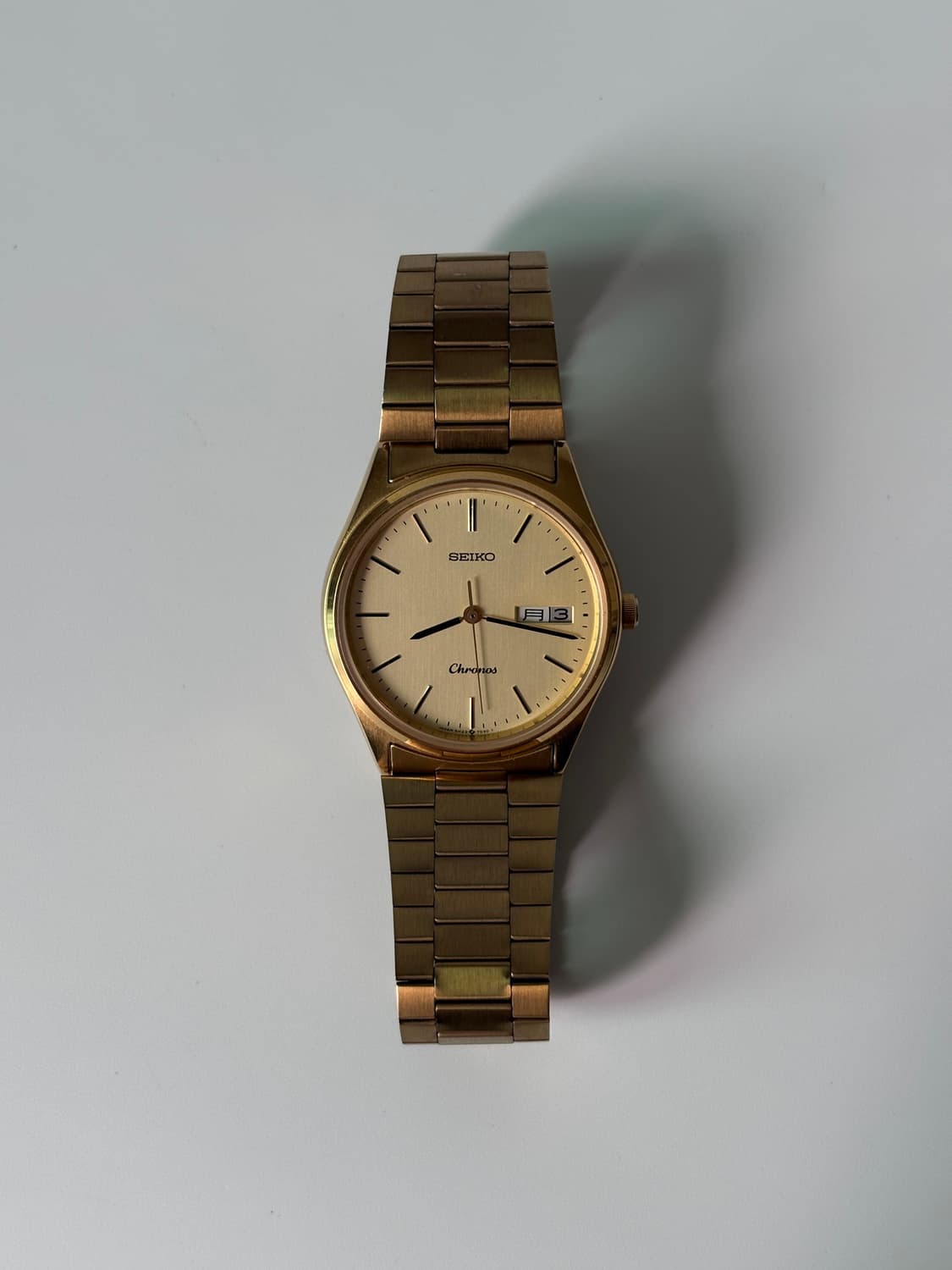 1980s Chronos Gold Quartz 상품이미지2