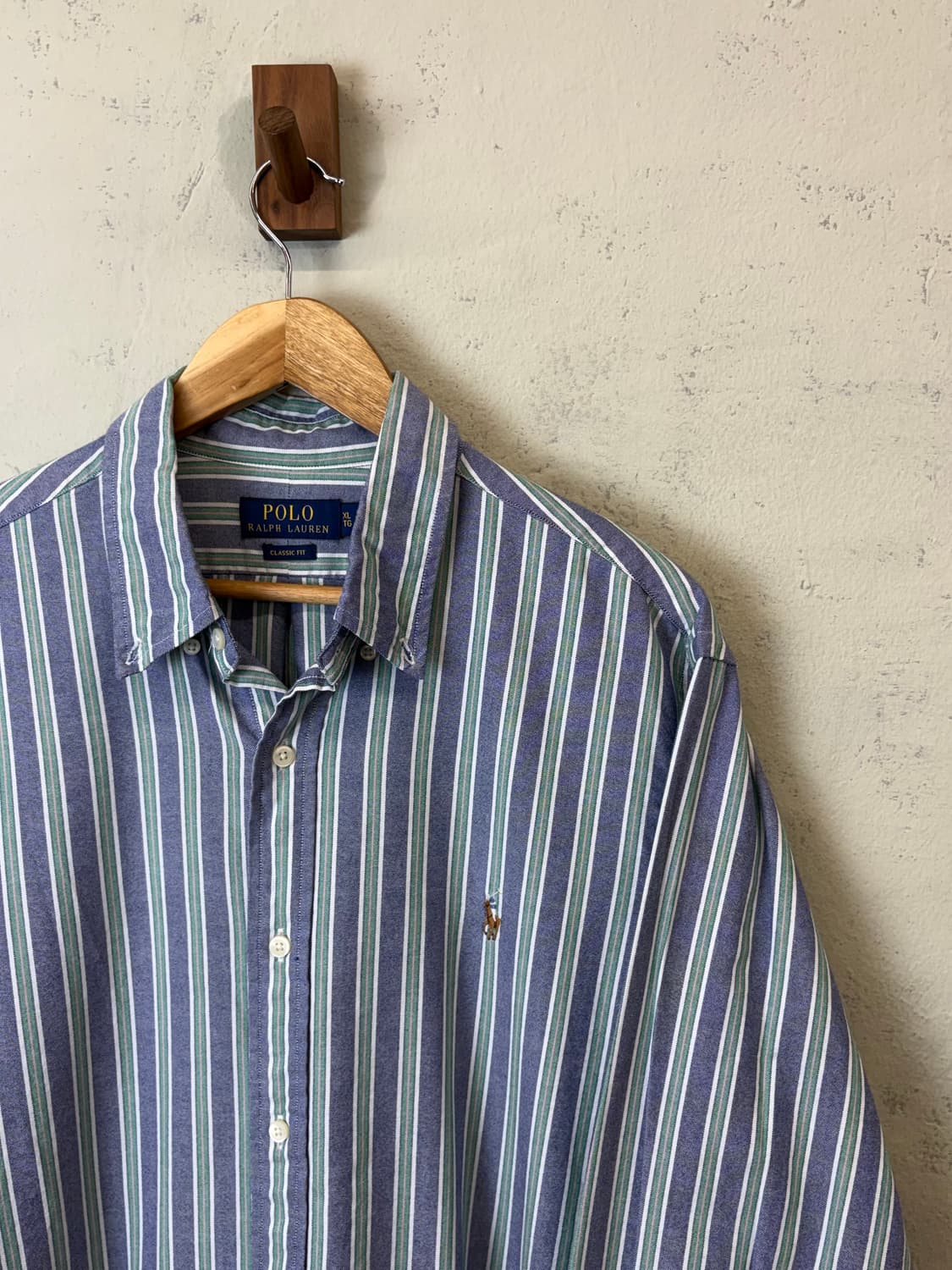 폴로랄프로렌 클래식핏 스트라이프 옥스포드 셔츠 상품이미지3