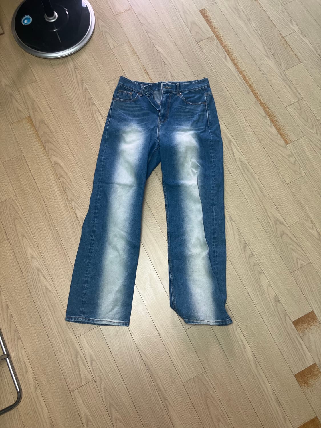 워싱 데님 팬츠 상품이미지1