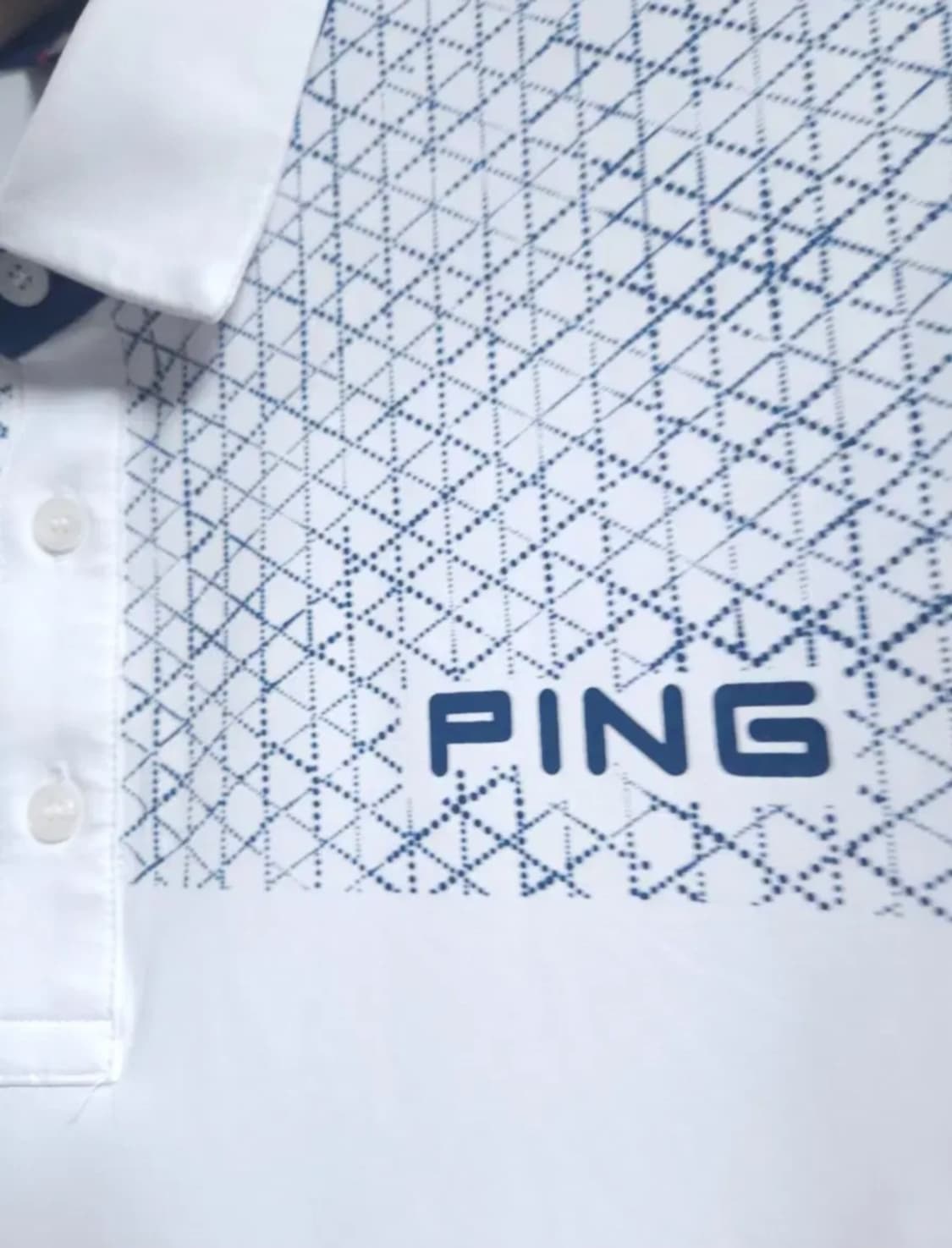 PING 골프 쿨에어 스판 긴팔 카라티, L 상품이미지2