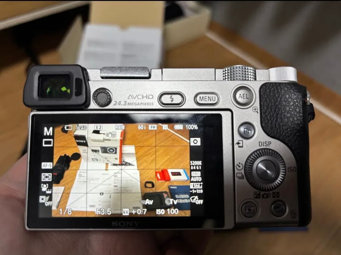 소니 a6000 실버 상품이미지2