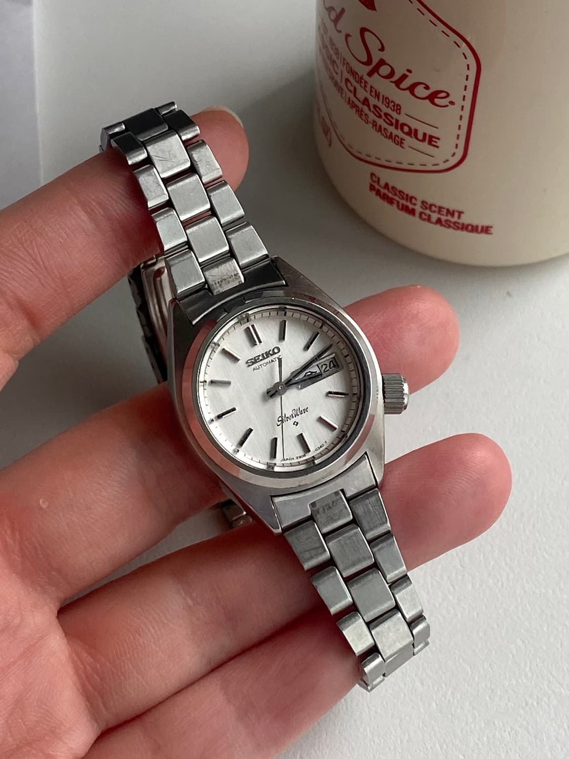 Seiko 세이코 silverwave 실버웨이브 오토매틱 데이데이트 쿼츠 상품이미지4