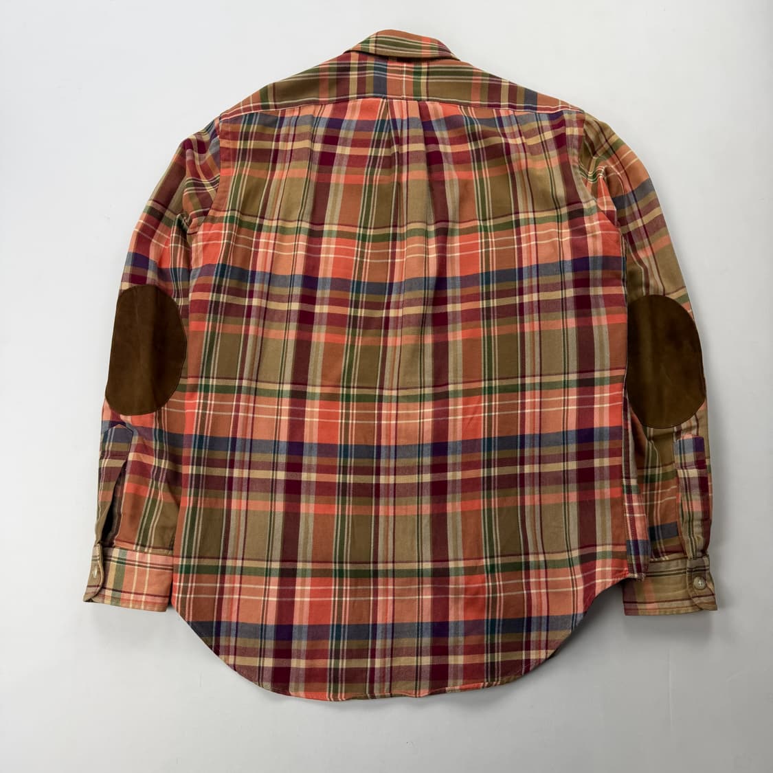 폴로 랄프로렌 클래식 타탄체크 엘보패치 셔츠 상품이미지9