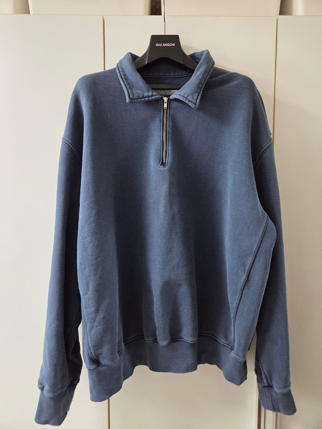 브라운야드 워시드 스웟 하프집업 5 상품이미지1