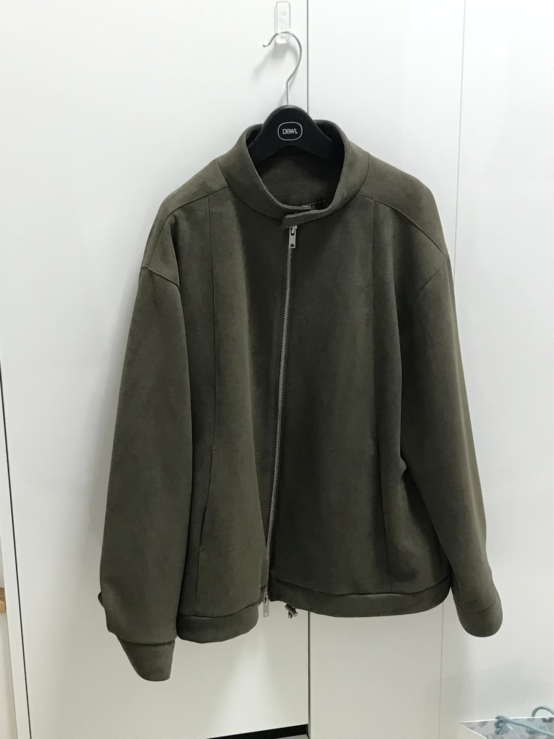 아이러니포르노 스웨이드 블루종 투버튼 자켓 상품이미지4