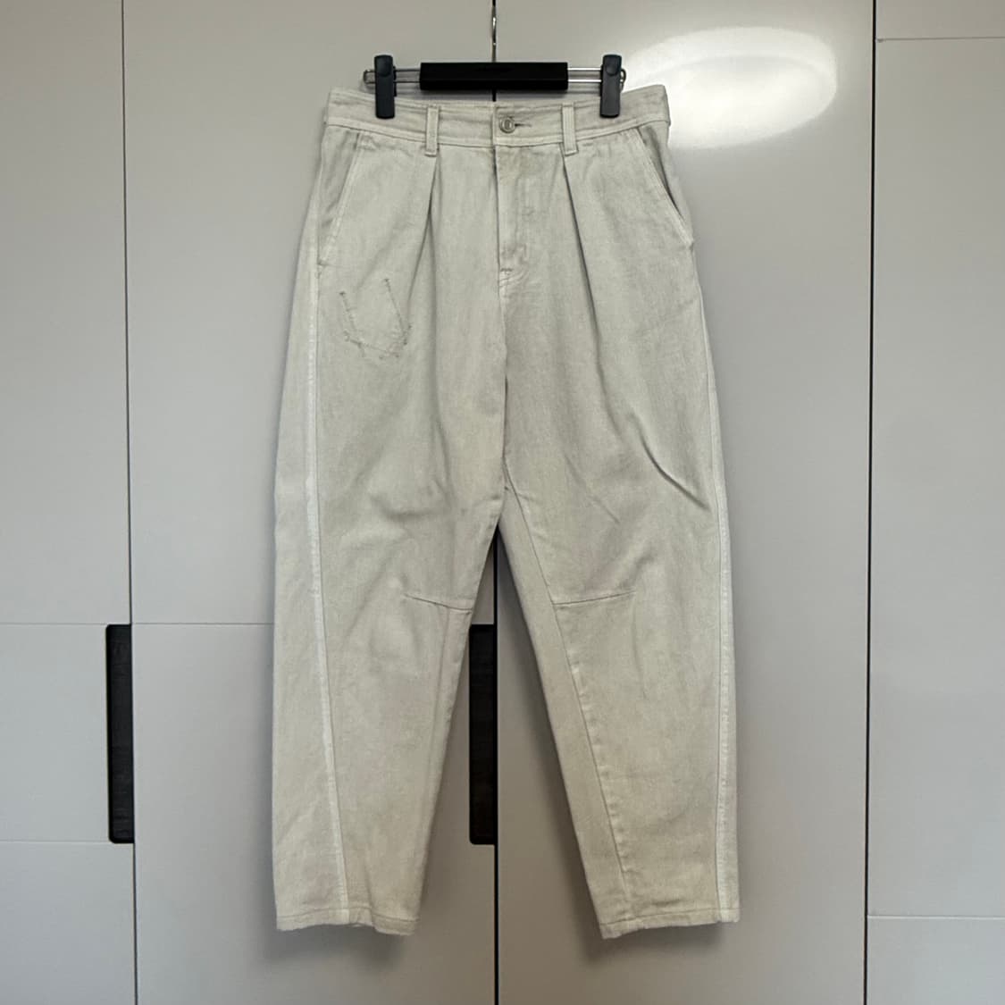 44 송지오 옴므 팬츠 크림 21SS 상품이미지1