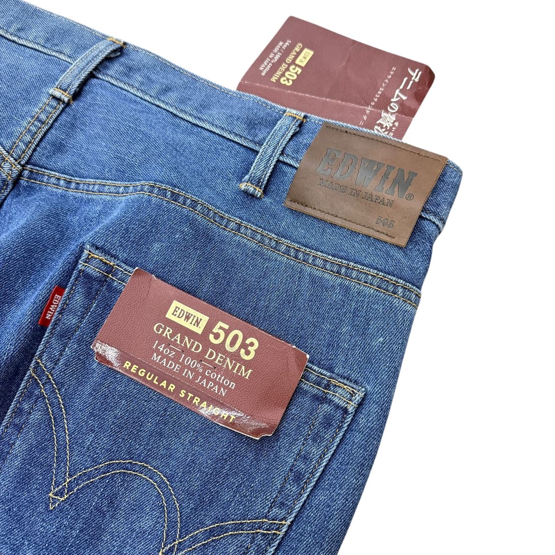 에드윈503 오버사이즈 데님 와이드팬츠 상품이미지8