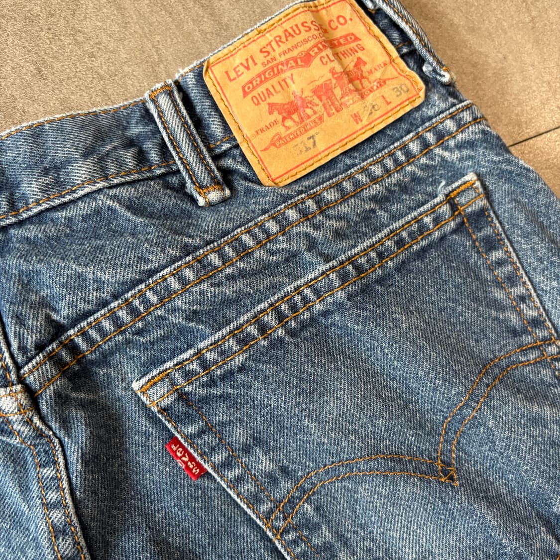 리바이스 정품 517 데님 팬츠 바지 상품이미지9
