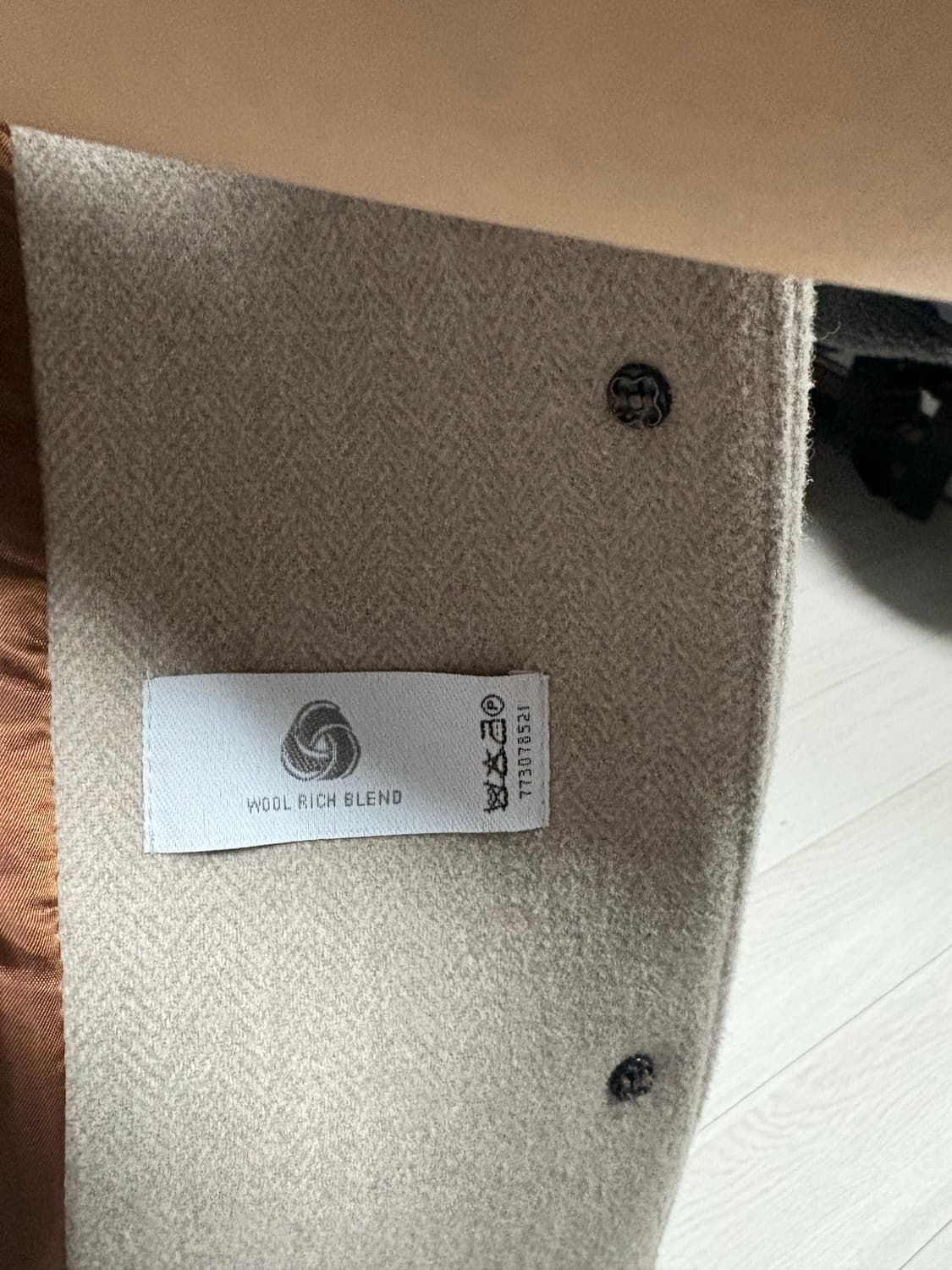 아바몰리 헤링본울자켓s 상품이미지5