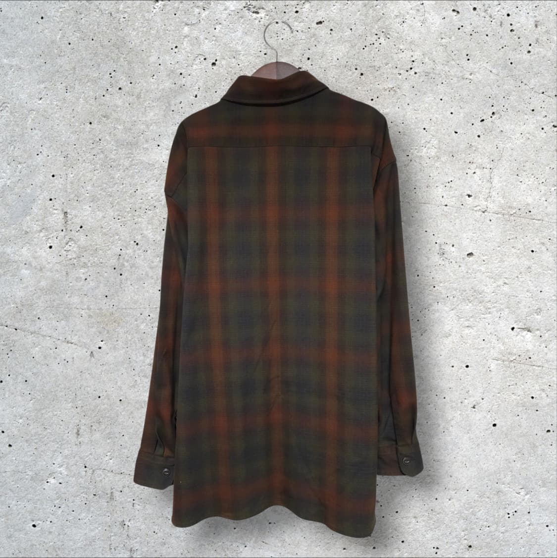 유니클로 헤비플란넬 오버사이즈 체크 셔츠 (105/XL) 상품이미지5