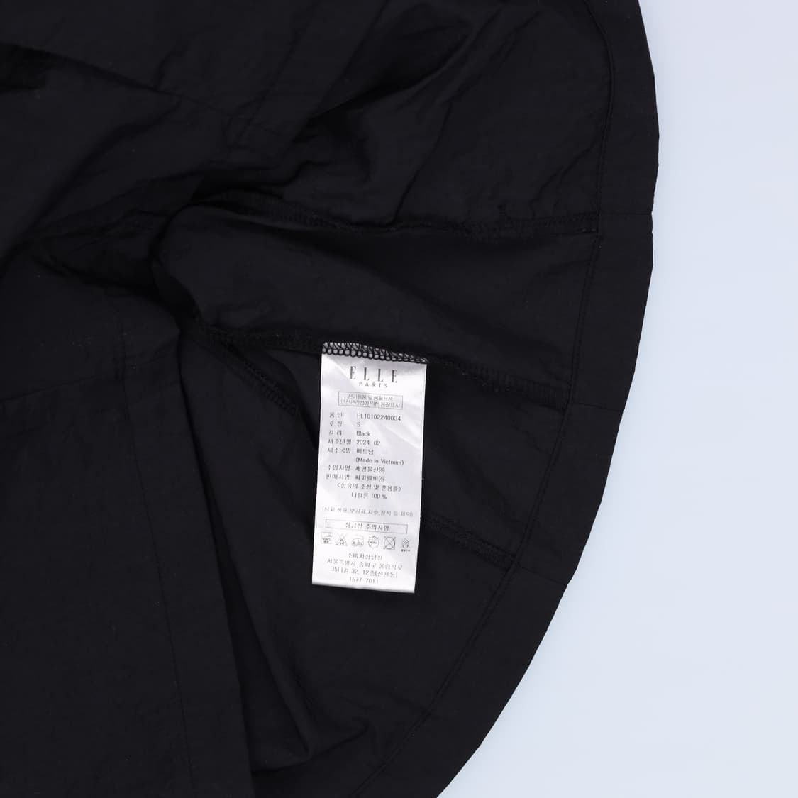 [S] 엘르여성 간절기 바람막이 자켓 1210H1 상품이미지4
