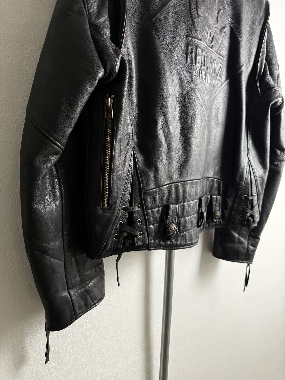 CHEVIGNON Cowhide Rider Jacket  상품이미지7