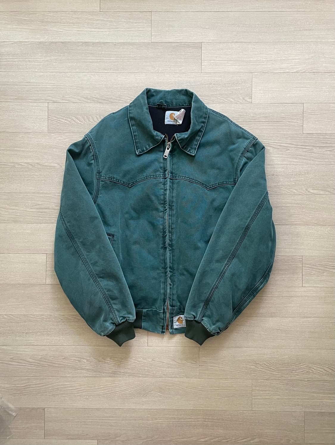 90s 칼하트 산타페 자켓 헌터 그린 HTG 상품이미지1