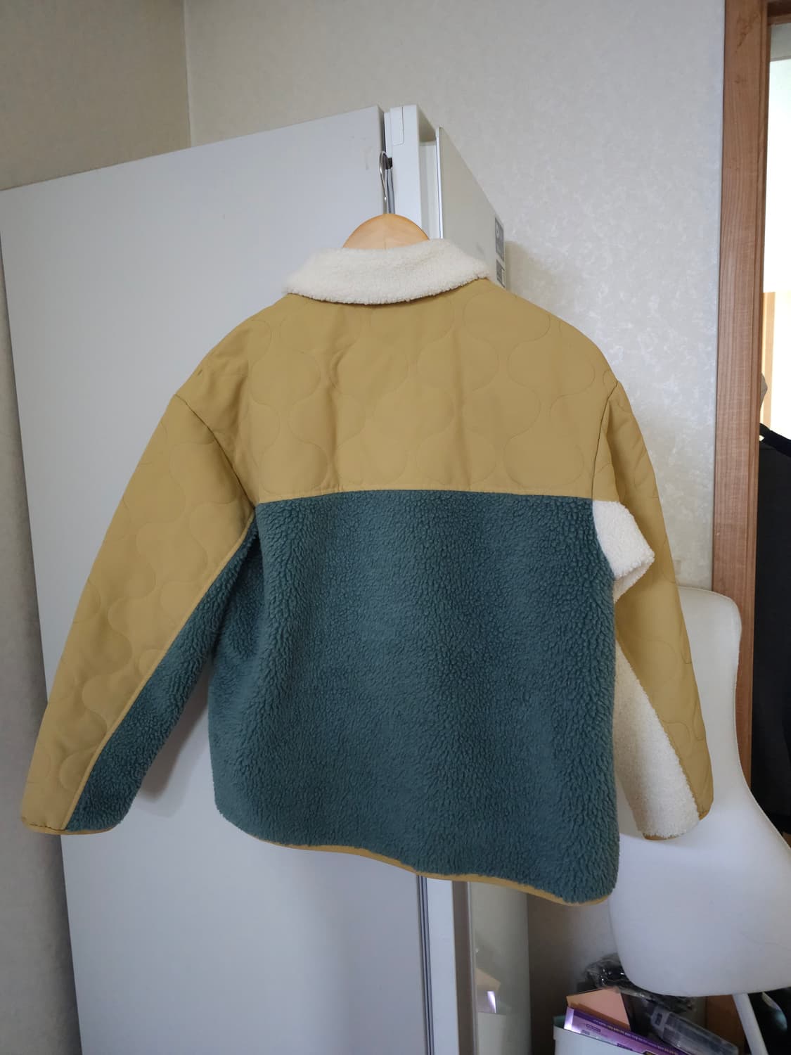 아디다스 여자 쉐르파 퀼팅자켓 상품이미지6