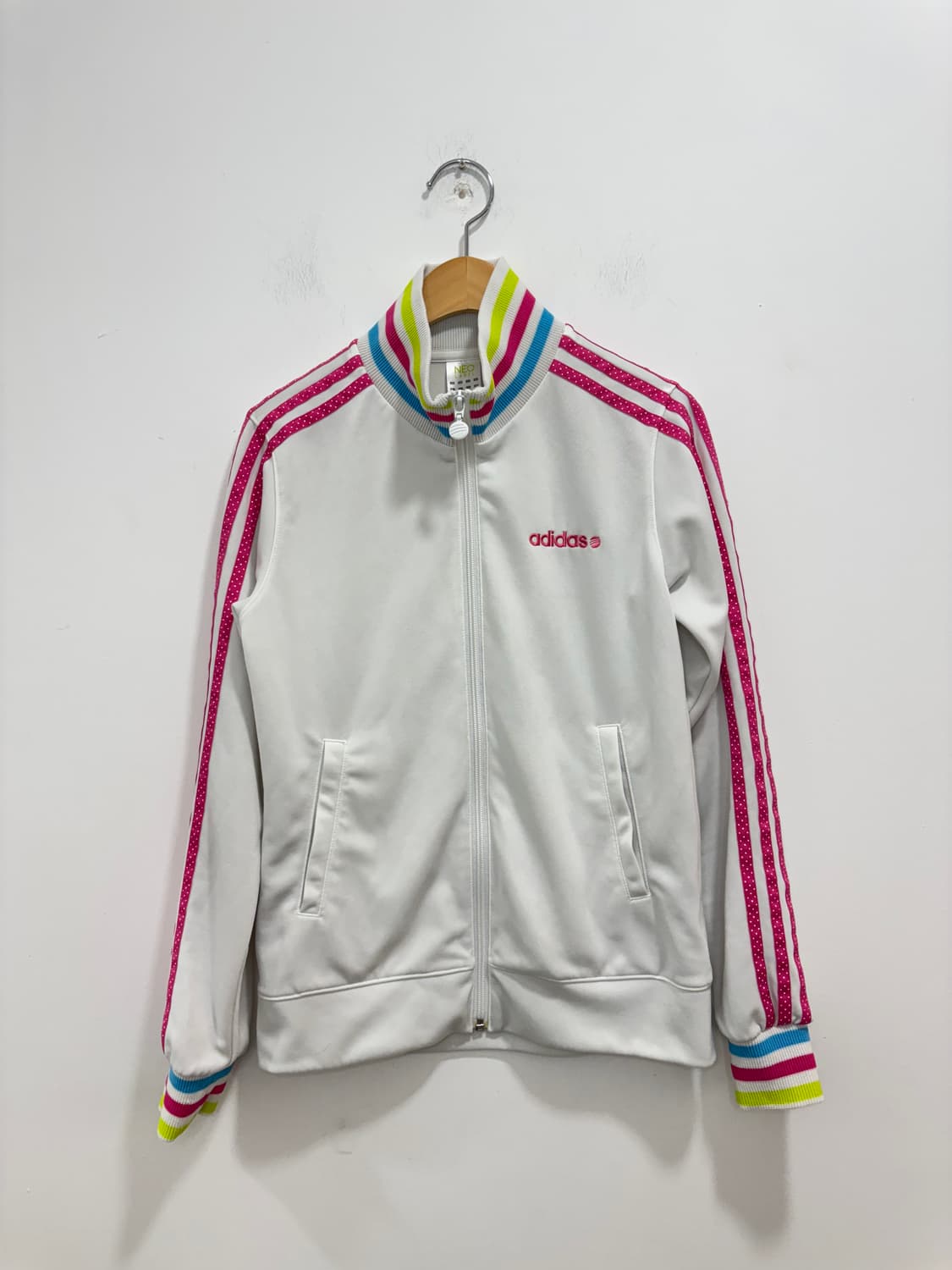 아디다스 딸기 도트 화이트 져지 상품이미지5