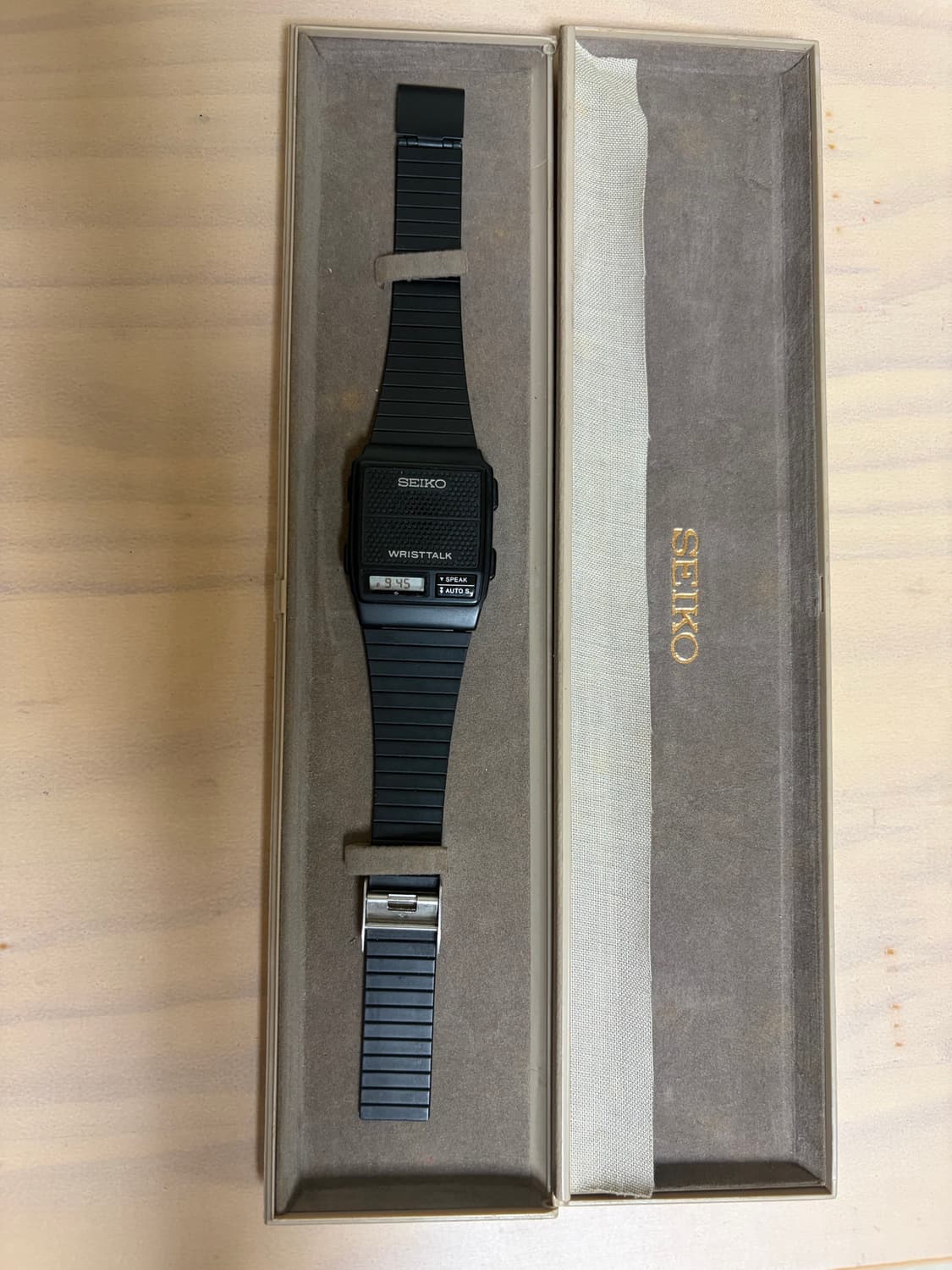 빈티지 세이코 wristtalk 새상품 판매 상품이미지3